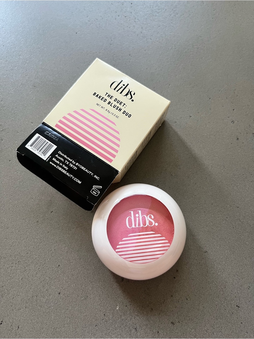 NWT dibs Duet Baked Blush in Pop Star